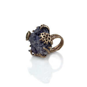 Ring, Beauty and the Beast, bronze