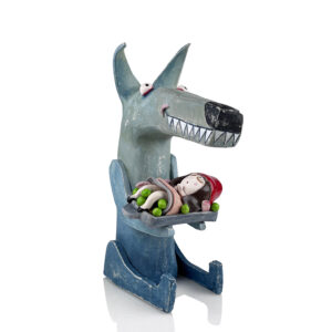 Sculpture Little Roast Riding Hood