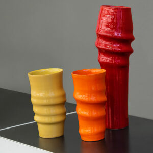 Vaso colorato Twister