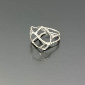 Ring Lineacontinua silver S