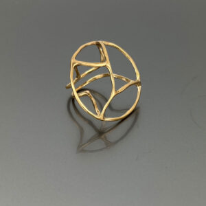 Ring Lineacontinua bronze M