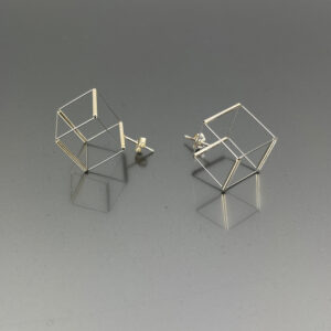 Earrings Cube