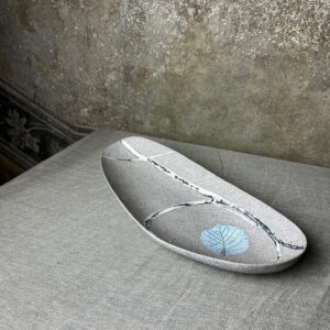 Long stone bowl