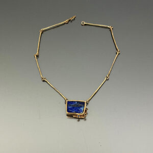 Collana Terra Lapis e Zaffiri