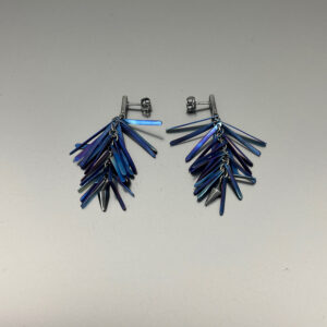 Earrings Blue
