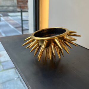 Gold urchin bowl