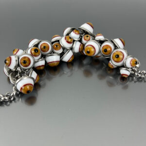 Necklace brown eyes