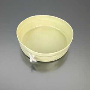 Green container with bird