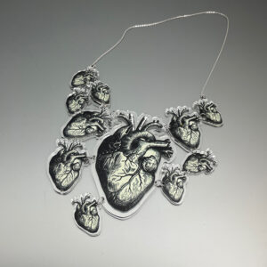 Anatomical Hearts Necklace
