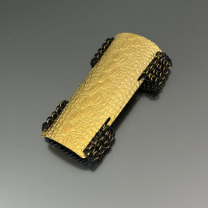 Gold "Crocodile" Bracelet