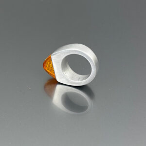 Orange "Catari" ring