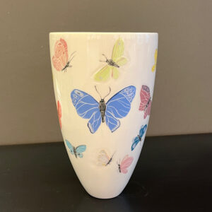 Vase "Graffiti" Butterflies