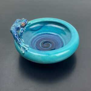 Ciotola Blu con Rana
