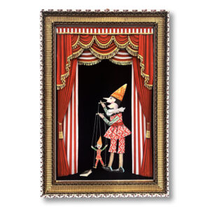 Quadro, Pinocchio e il suo burattino