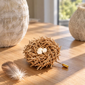 Nest Brooch