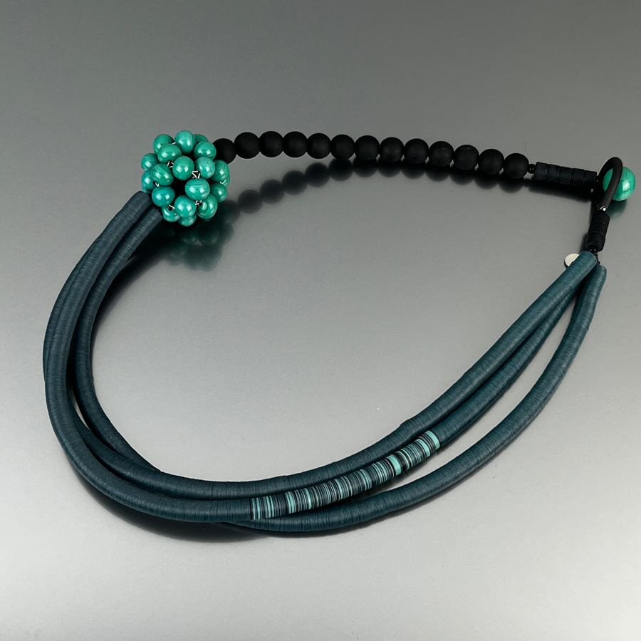 Collana Mora 3 fili - immagine 1